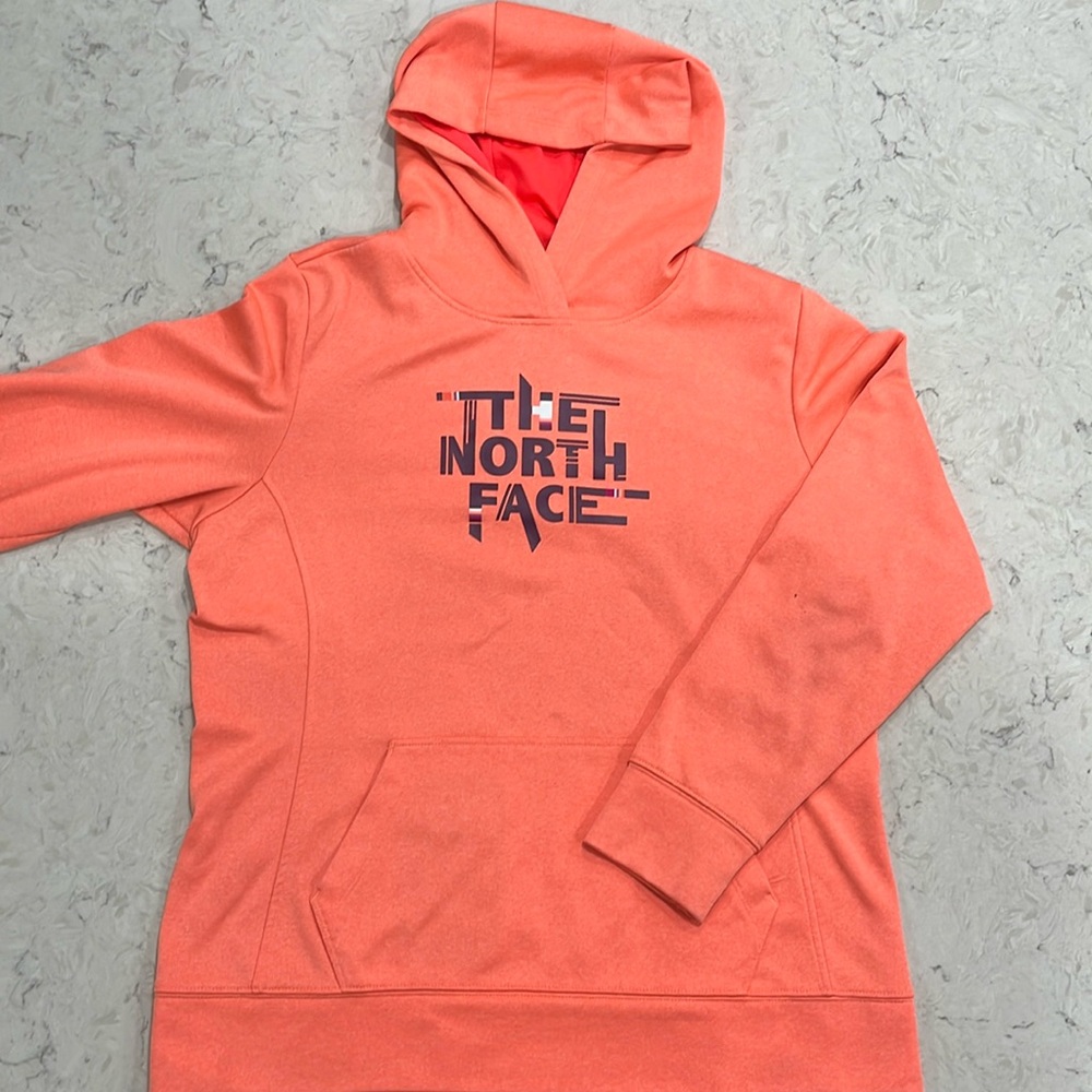 The North Face sweatshirt